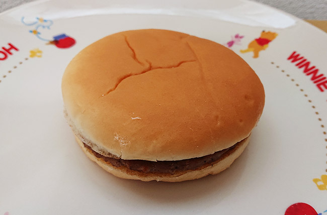 マクドナルドのハンバーガー　1個