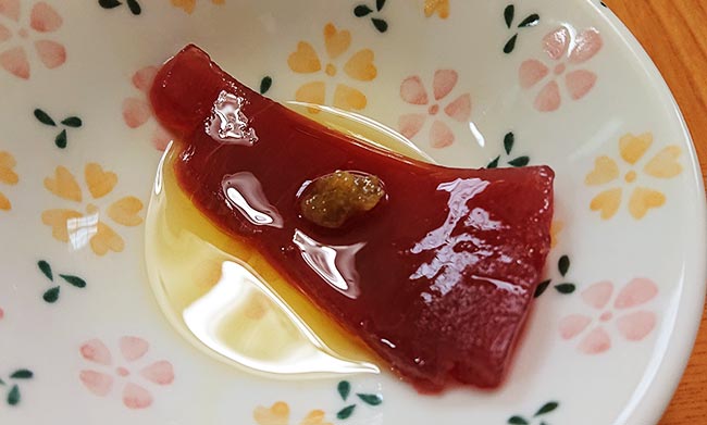 オリーブオイル＋柚子胡椒