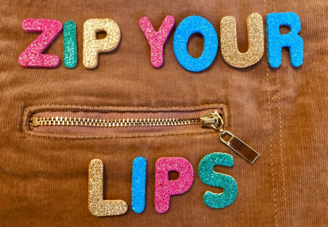 Zip Your Lips