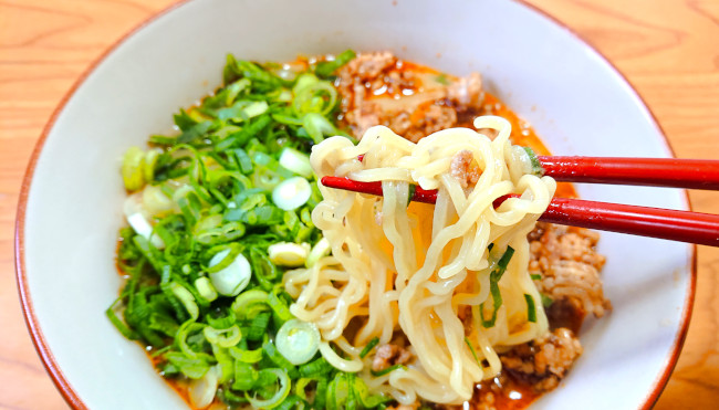 ツルヤの担々麺 実食