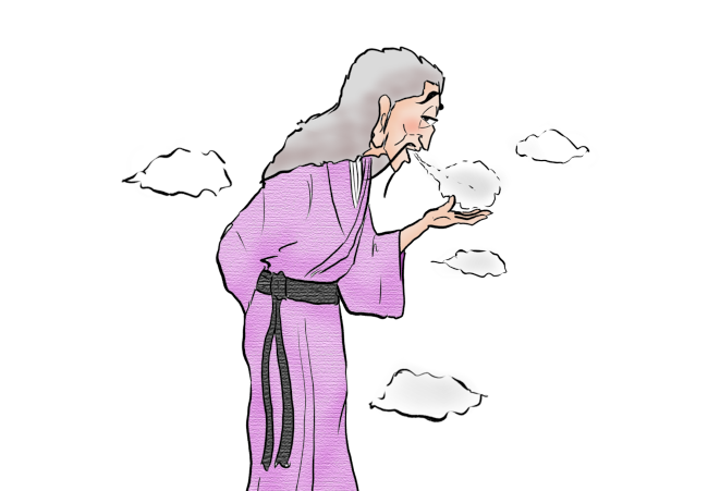 霞を食べる仙人