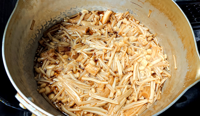 なめ茸出来上がり