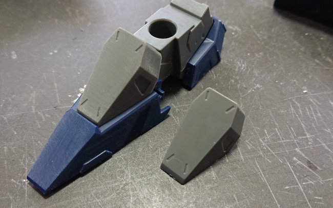 HGUC 1/144 Ξ（クスィー）ガンダム　足部パーツ