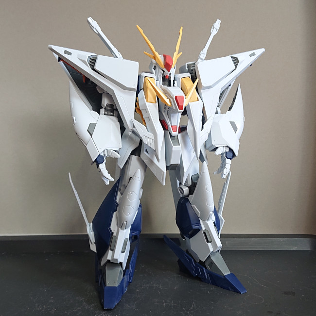 HGUC 1/144 Ξ（クスィー）ガンダム　素組（パチ組）完成