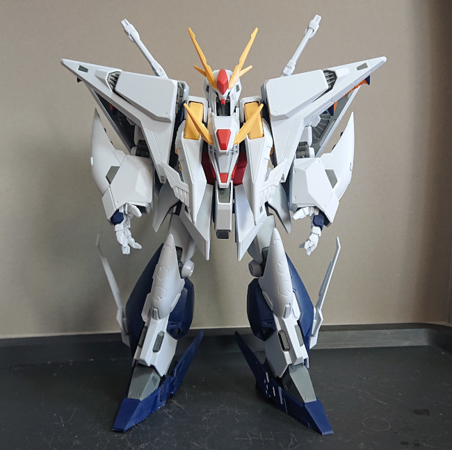 HGUC 1/144 Ξ（クスィー）ガンダム　素組（パチ組）完成