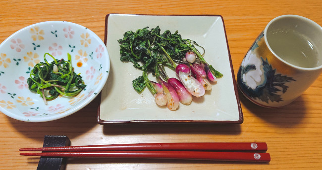 年明けそうそうの晩酌