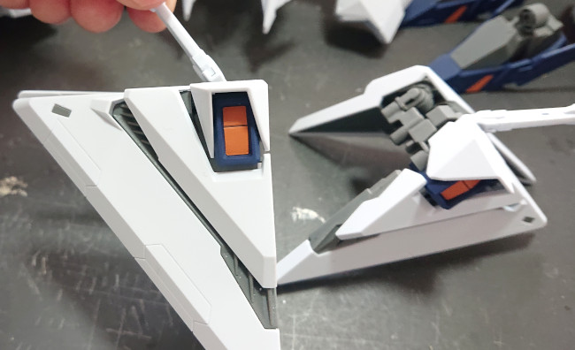 HGUC 1/144 Ξ(クスィー)ガンダム 肩アーマー